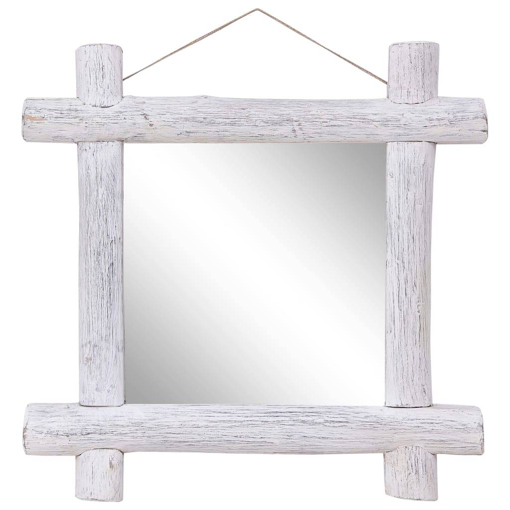 Prolenta Premium - Miroir  Gunnhild Blanc  70 X 5 X 70 cm  - P87209B - Image 1