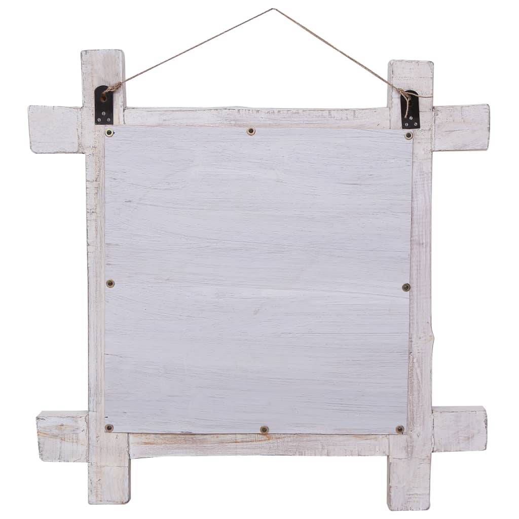 Prolenta Premium - Miroir Gunnhild Blanc 70 X 5 X 70 cm - P87209B - Image 4