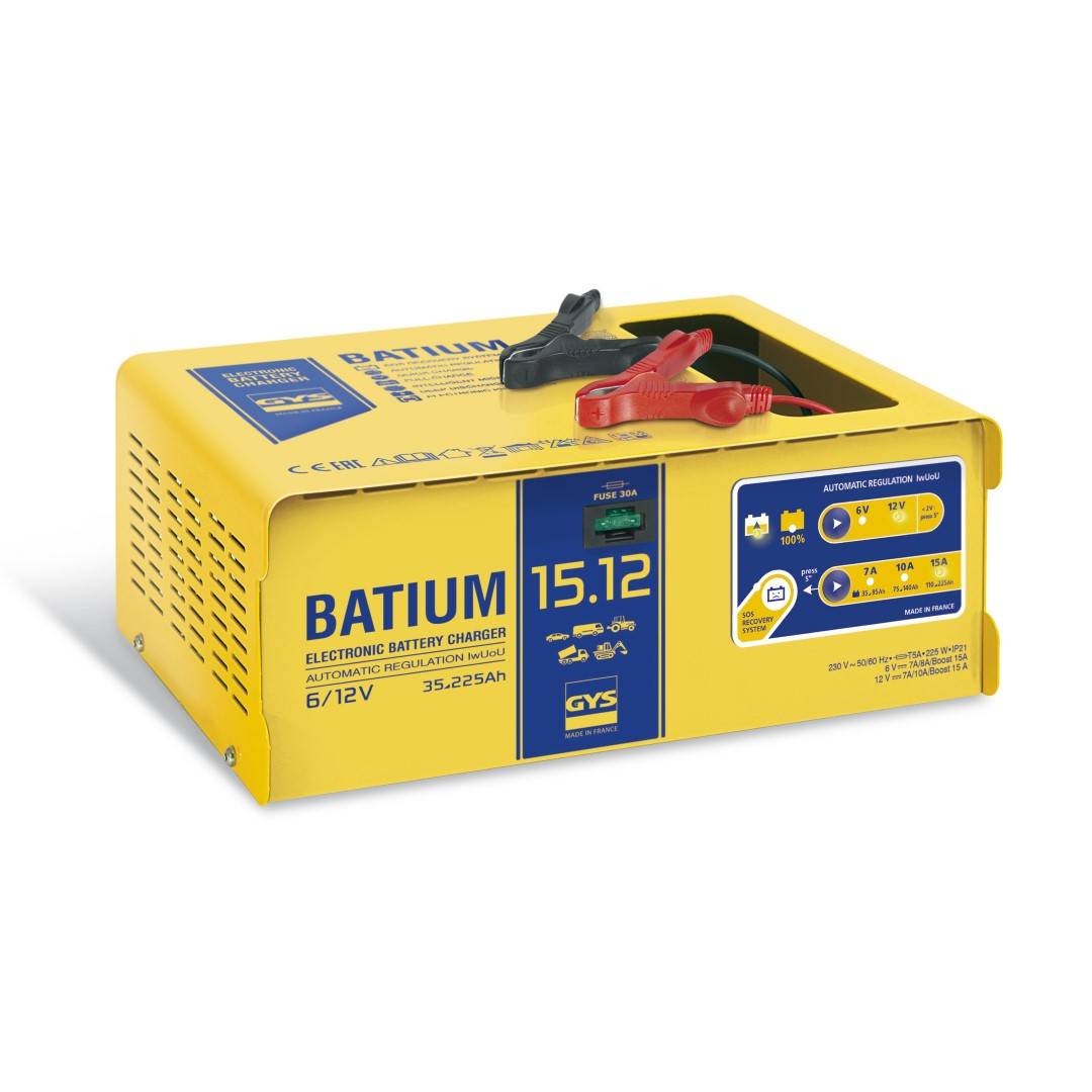 Chargeur de batterie BATIUM 15.12 | 024519 - Gys
