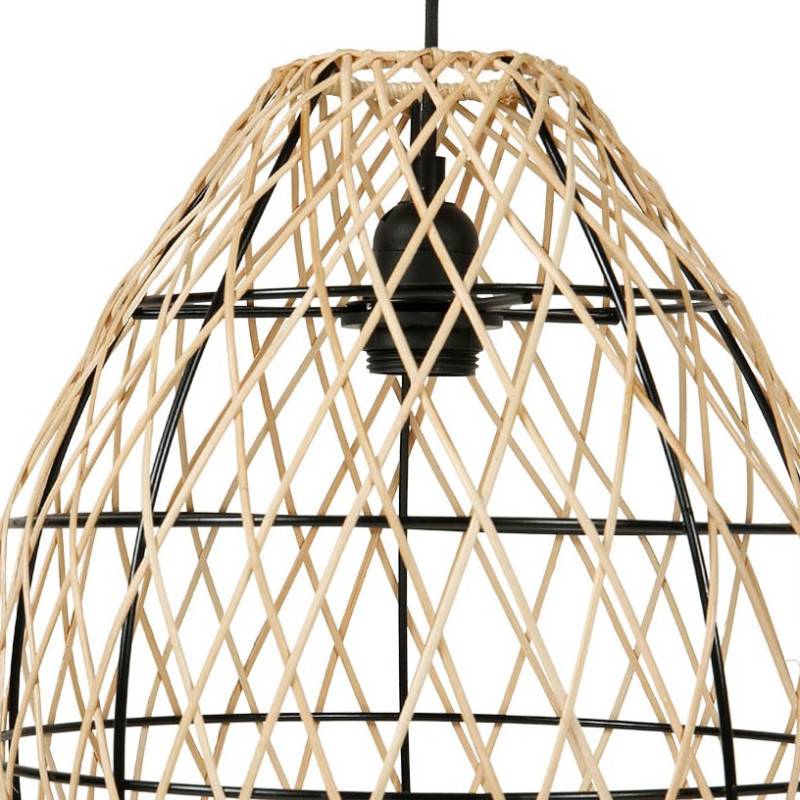 Ostaria - Suspension bambou Keji naturel et noir Ostaria - Image 4