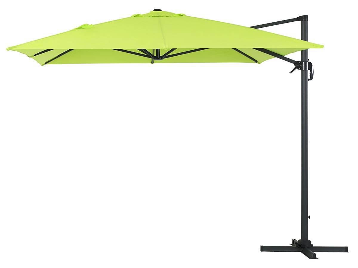 Parasol Jardin Déporté Alu "sun 4" 3 X 4 M - Vert -habitat Et Jardin - Imagen 1
