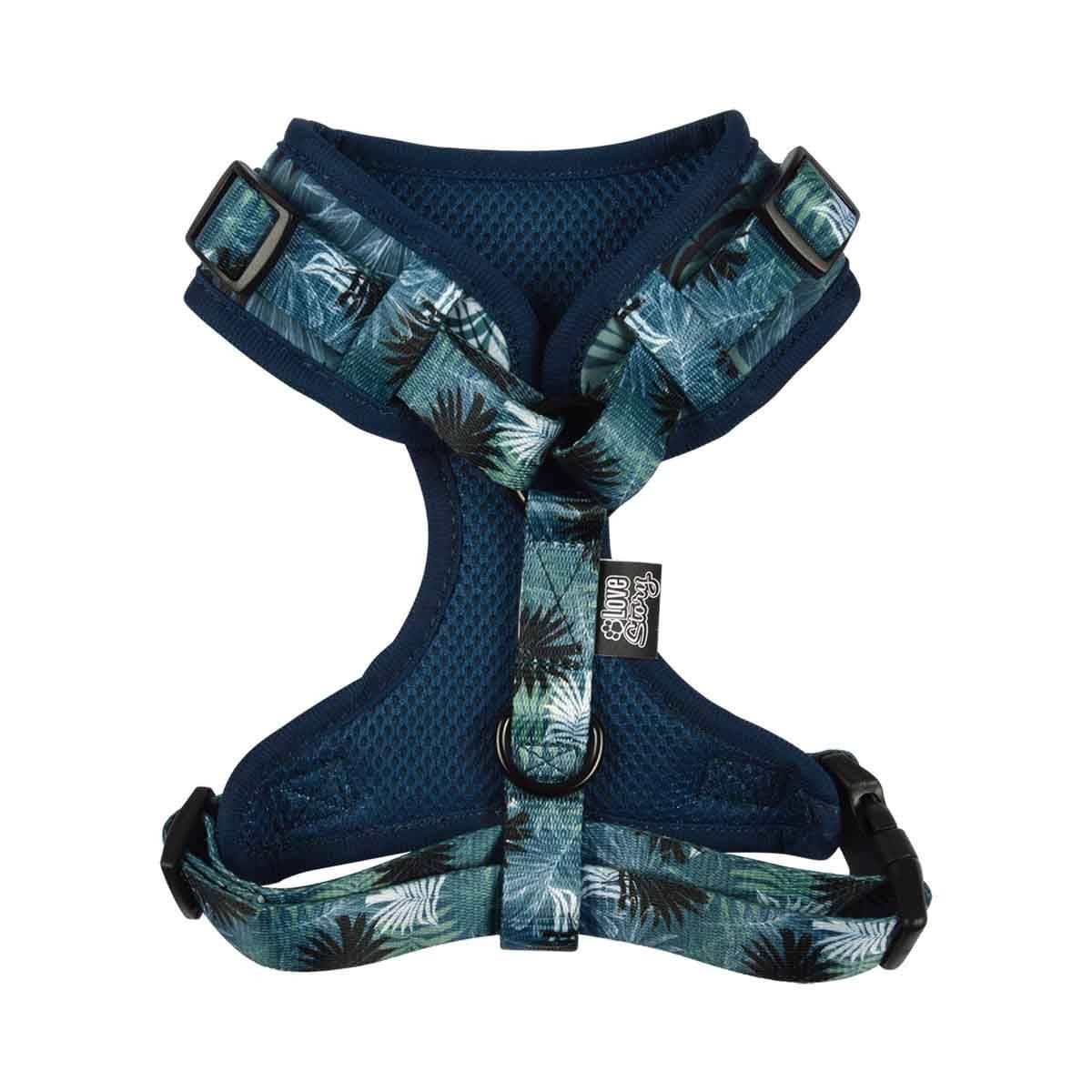 Love Story - Harnais pour Chien Réglable "Eden" 61cm Bleu - Image 1