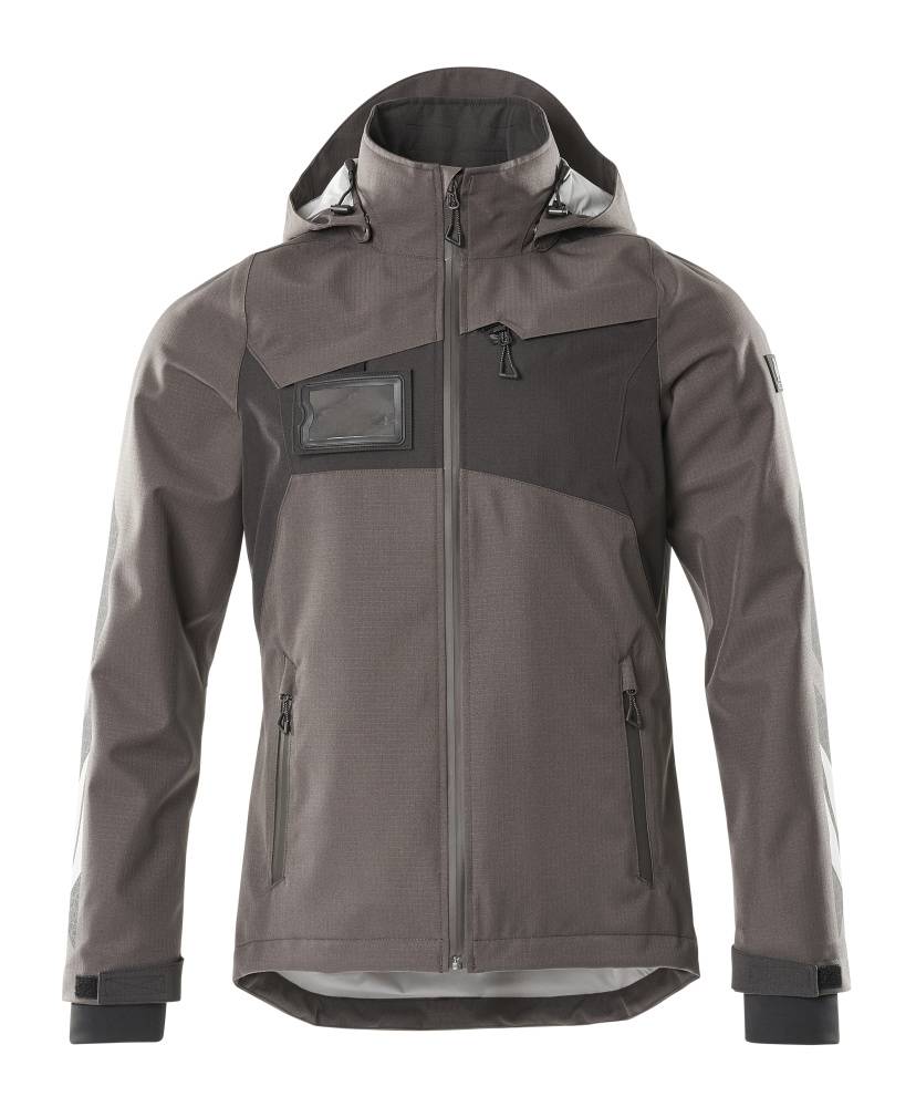 Mascot - Veste d'extérieur MASCOT Accelerate - Imperméable - 18301-231-Noir/Gris Anthracite-XS - Imagen 2