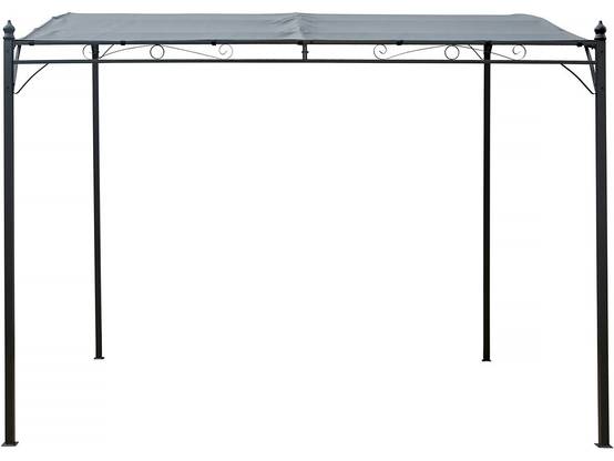 Habitat Et Jardin - Pergola Adossée Inclinée En Métal - 3 X 2.5 M - Gris -habitat Et Jardin - Image 1