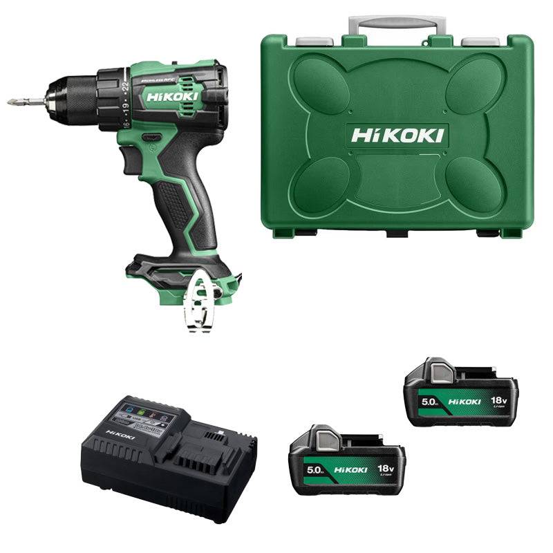 Perceuse visseuse Brushless 18V HIKOKI DS18DEWJZ - 70 Nm + 2 batteries 5Ah + chargeur en coffret Hikoki - Imagen 1