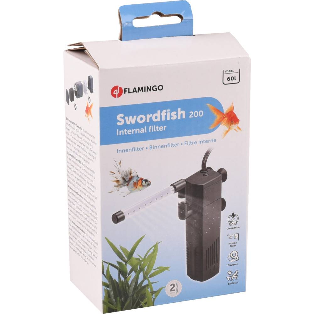 Pompe Swordfish 200 pour Aquarium max 60 litres - Imagen 2