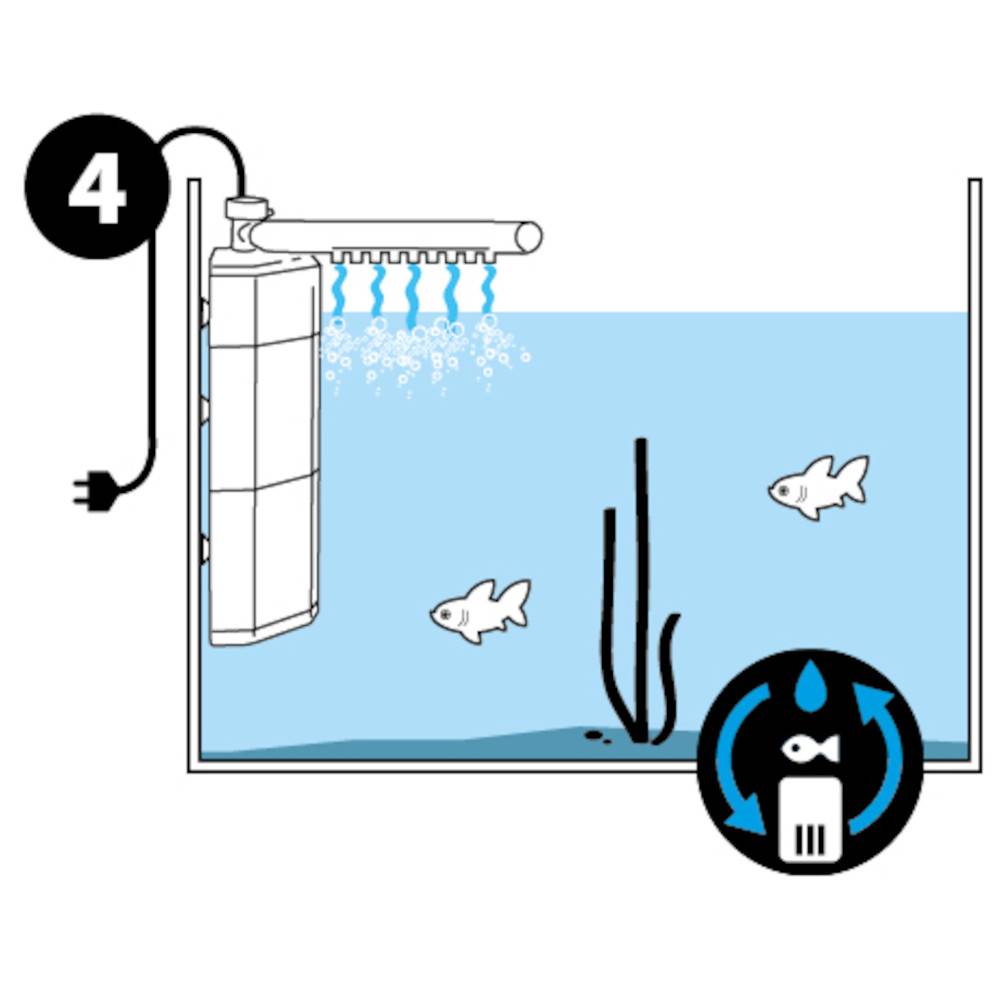 Pompe Swordfish 200 pour Aquarium max 60 litres - Imagen 8