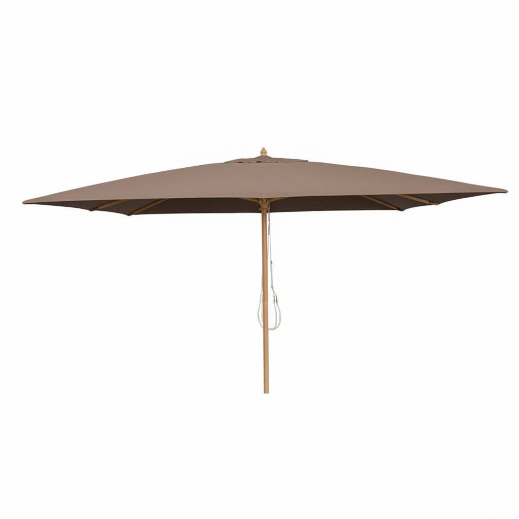 Parasol droit taupe 4x3 m Pegasia - Gecko Jardin - Imagen 2