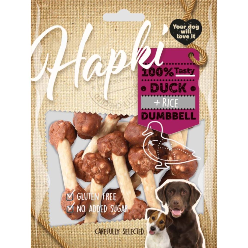 Friandise canard et riz haltère, pour chien,150 g, sans gluten - Imagen 3