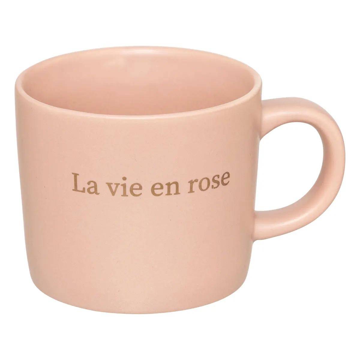 Lot de 4 Mugs sur Rack "Belle Journée" 20cl Multicolore - Image 3