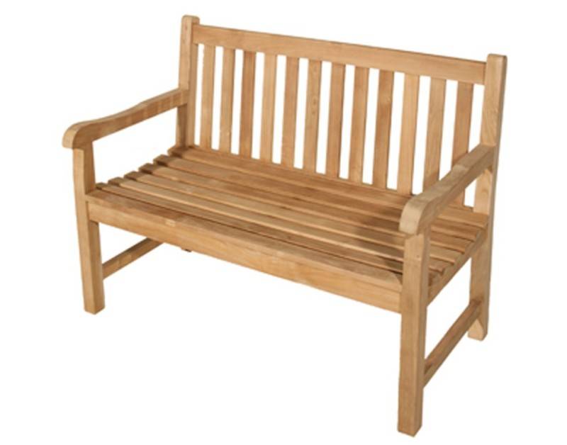 Macabane - FUN - Banc de jardin Java en bois Teck - Imagen 1