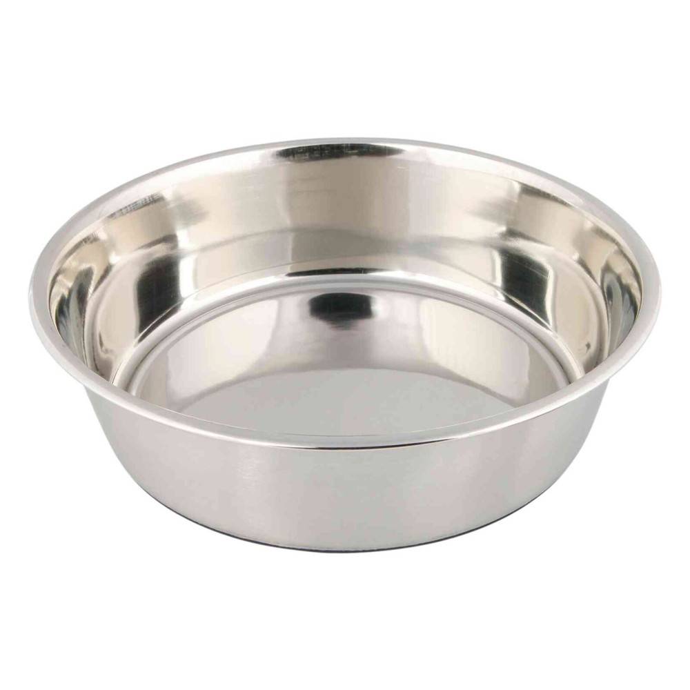 Trixie - Écuelle en acier inox 1.7 litres  ø 21 cm pour chien - Imagen 3