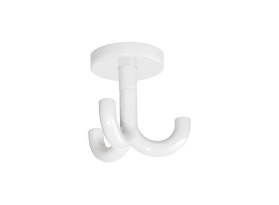 Crochet plafond HEWI 3 branches - Blanc pur - 477.80.050