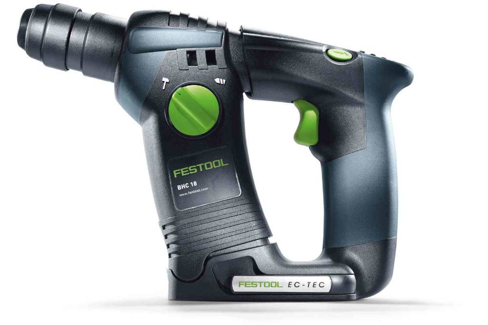Festool - Perforateur SDS Plus 18V BHC 18-Basic (sans batterie ni chargeur) + coffret SYSTAINER SYS3 - FESTOOL - 577600 - Imagen 3