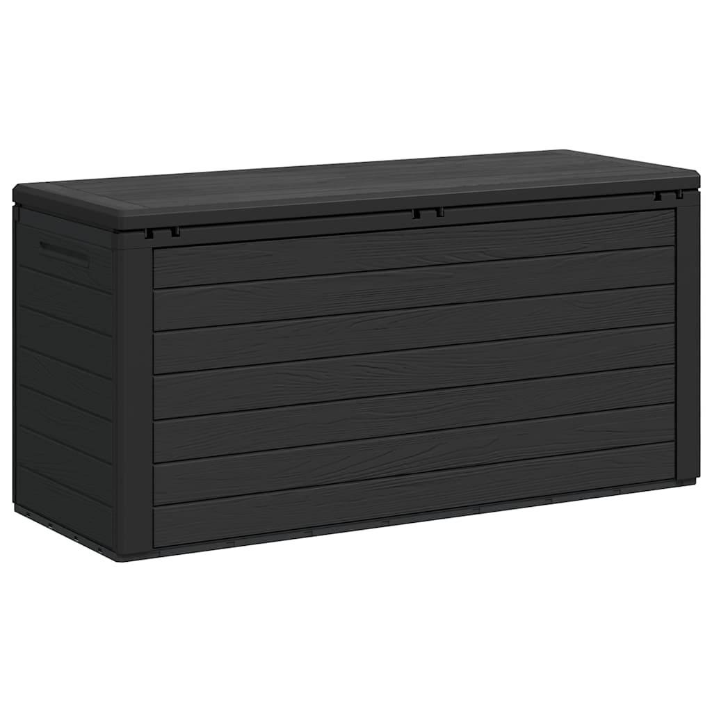 Grand Coffre de Rangement Extérieur Polypropylène 290L pour Jardin Terrasse Anthracite 116x44x55 cm – ComfortXL Outdoor Living - Image 6