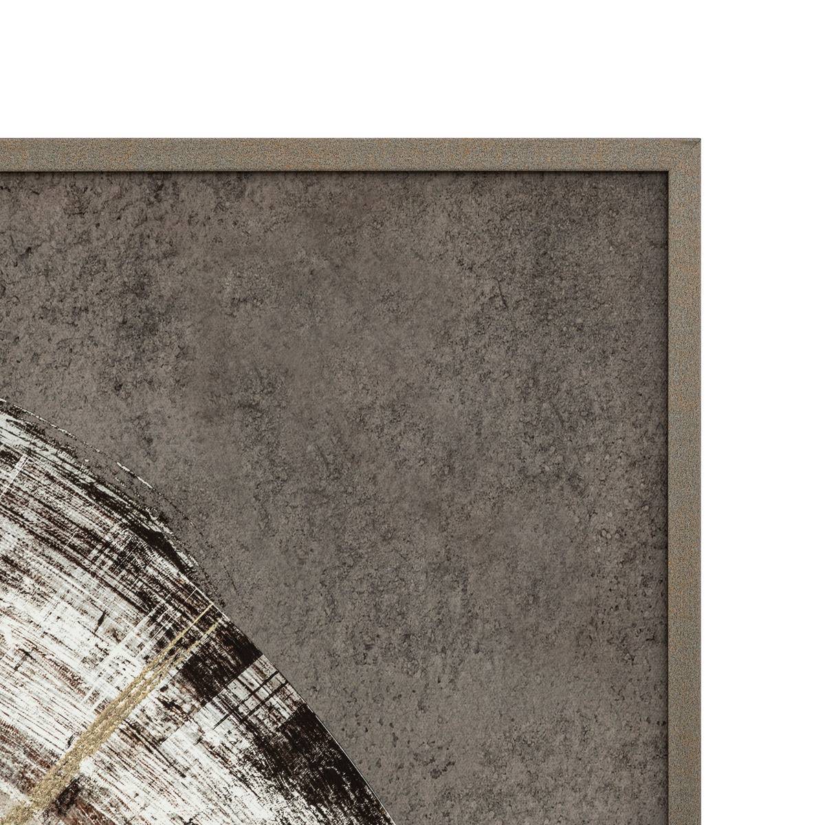 Atmosphera - Tableau Toile murale imprimée et encadrée Izzie 100 x 100 cm - Imagen 2