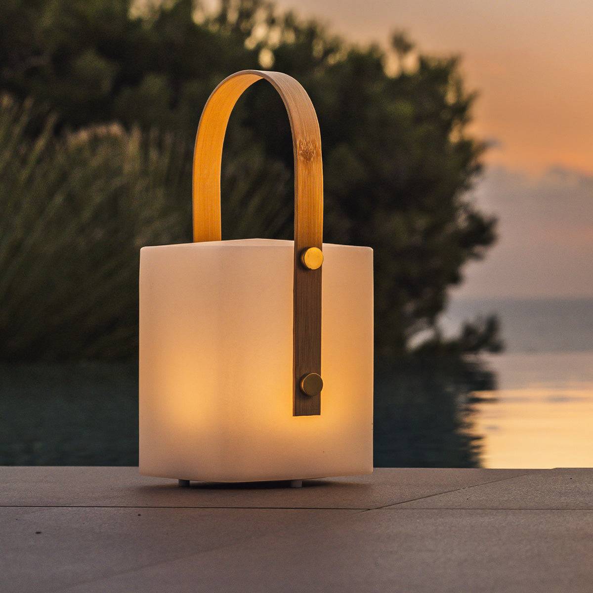 Lumisky - Lanterne sans fil multicolore TIKY H27cm - Imagen 2