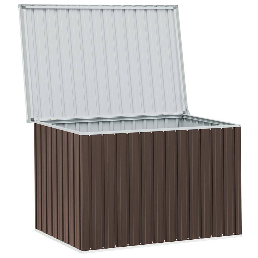 PANGIVO - Coffre de rangement acier galvanisé marron 149 x 99 x 93 cm - PANGIVO - Image 4