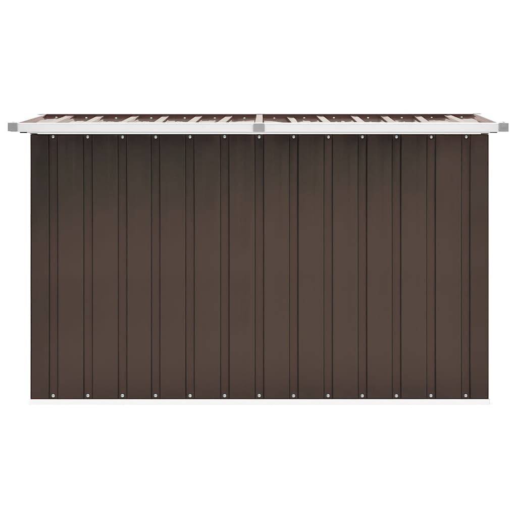 PANGIVO - Coffre de rangement acier galvanisé marron 149 x 99 x 93 cm - PANGIVO - Image 5