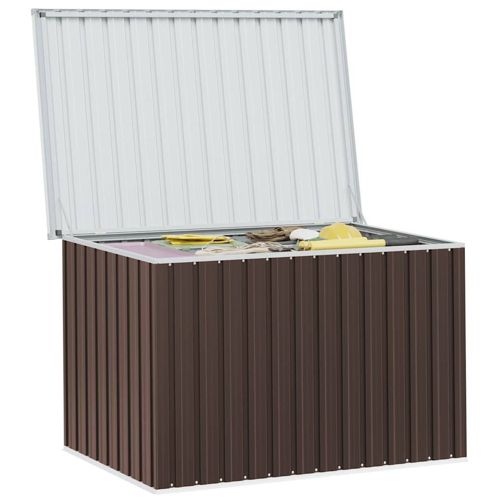 PANGIVO - Coffre de rangement acier galvanisé marron 149 x 99 x 93 cm - PANGIVO - Image 8
