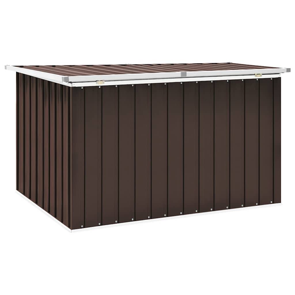PANGIVO - Coffre de rangement acier galvanisé marron 149 x 99 x 93 cm - PANGIVO - Image 6