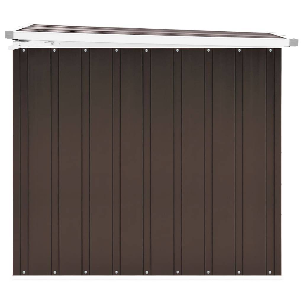 PANGIVO - Coffre de rangement acier galvanisé marron 149 x 99 x 93 cm - PANGIVO - Image 7