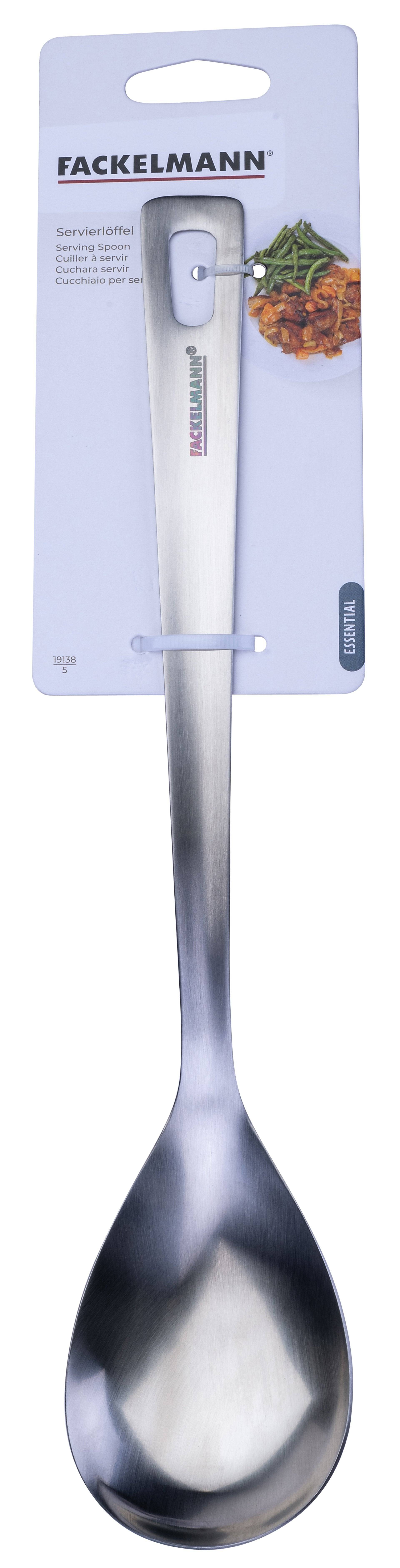 Cuillère de service inox 32 cm Fackelmann Essential - Image 5