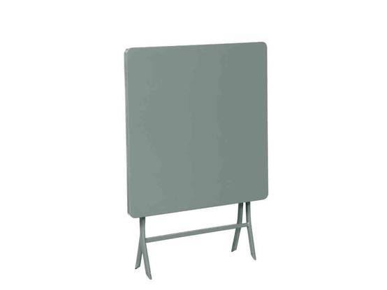Hesperide - Salon de jardin carré en métal Greensboro 70 x 70 cm Olive avec 2 chaise - Hespéride - Image 5