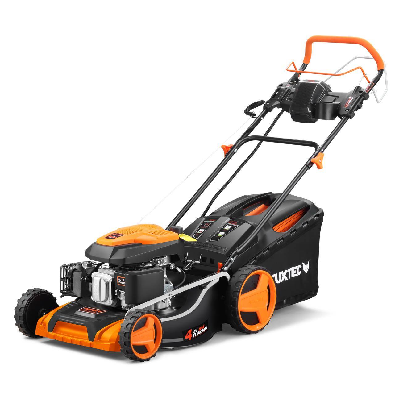 FUXTEC - Tondeuse à gazon thermique autotractée 196 cm³, largeur de coupe 51 cm, bac 60 L, démarrage électrique FX-RM5196ES - Fuxtec - Image 1
