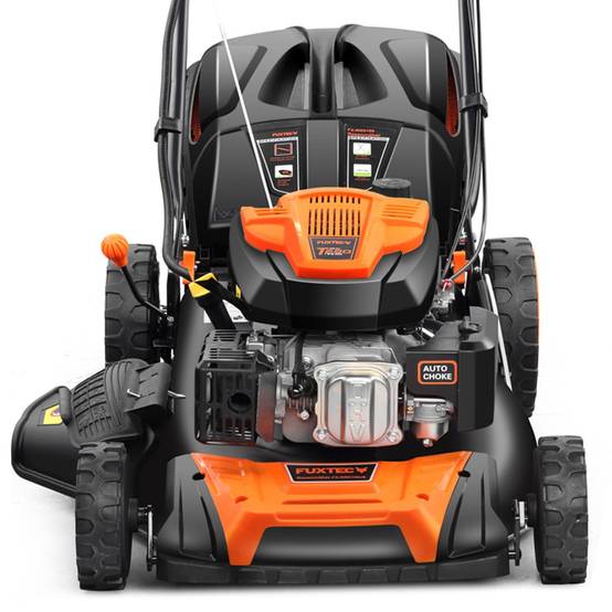 FUXTEC - Tondeuse à gazon thermique autotractée 196 cm³, largeur de coupe 51 cm, bac 60 L, démarrage électrique FX-RM5196ES - Fuxtec - Image 7