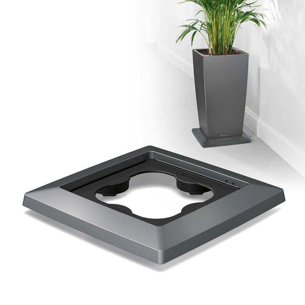 Lechuza - Support à roulettes pour Cubico 30, anthracite métallisé Lechuza - Image 2