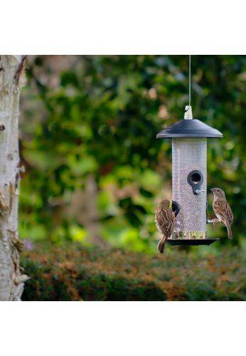 Wildlife world - Mangeoire silo PREMIUM (metal) 4 postes - Imagen 3