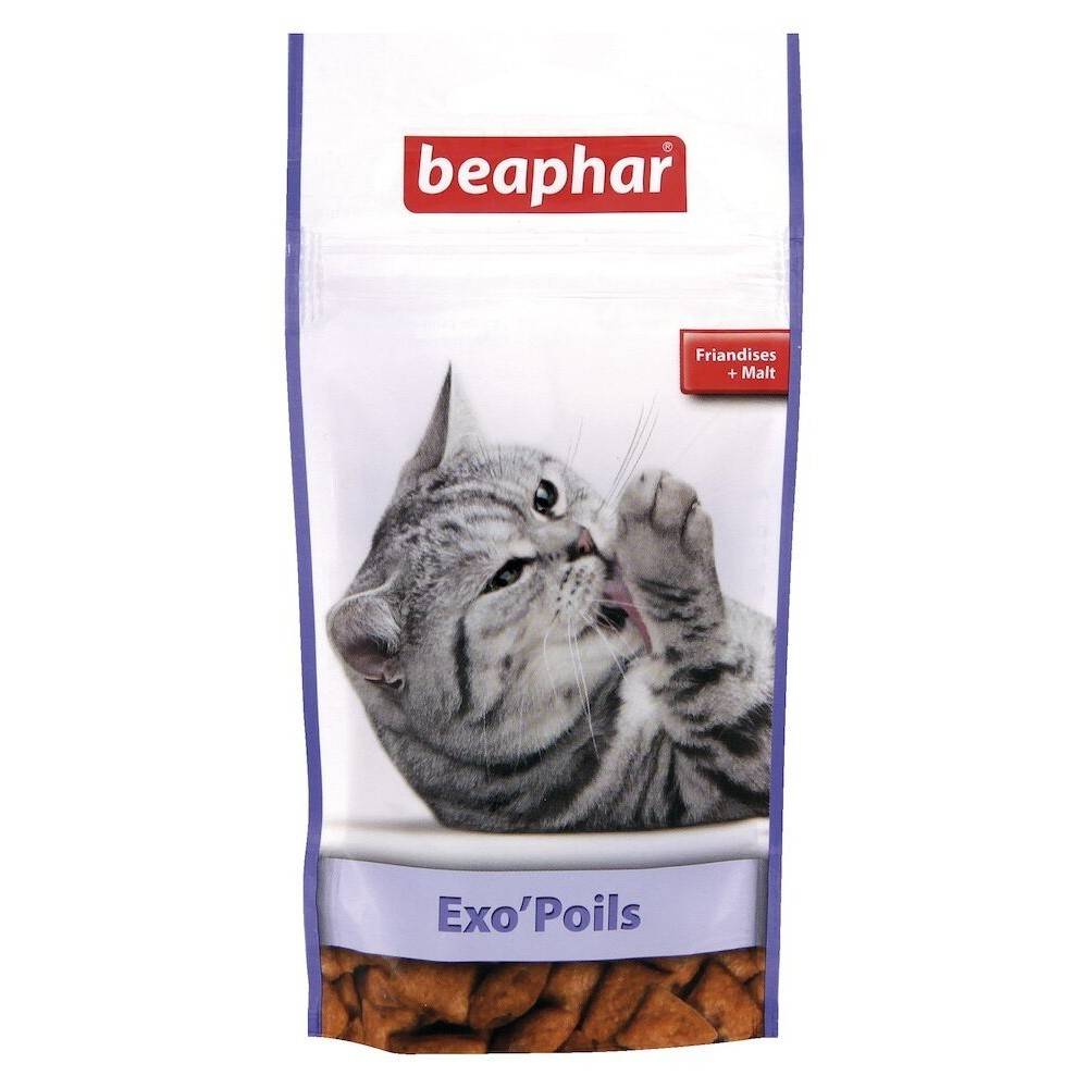 Complément alimentaire chat - friandise poils - Beaphar 35 g