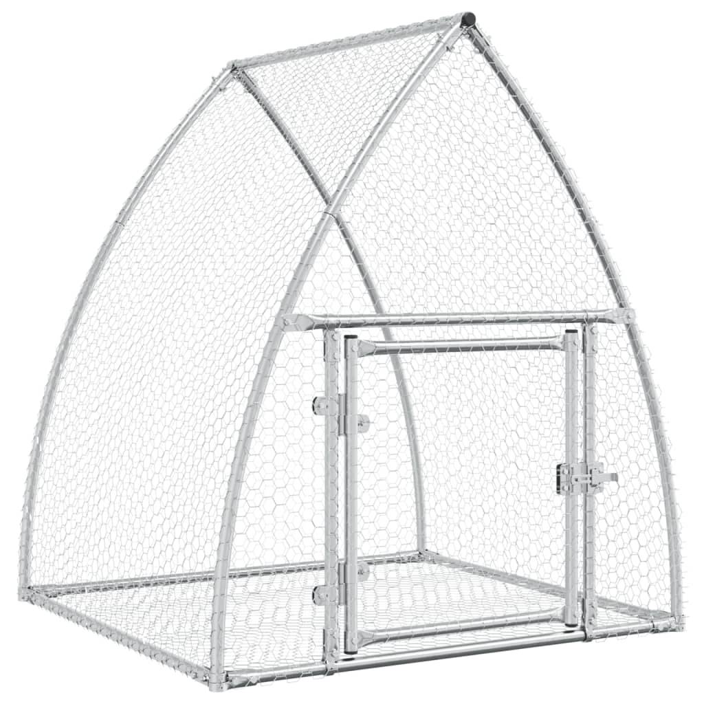 Clapier extérieur pour lapins en acier galvanisé parc grillagé sécurisé – ComfortXL Outdoor Living - Image 2