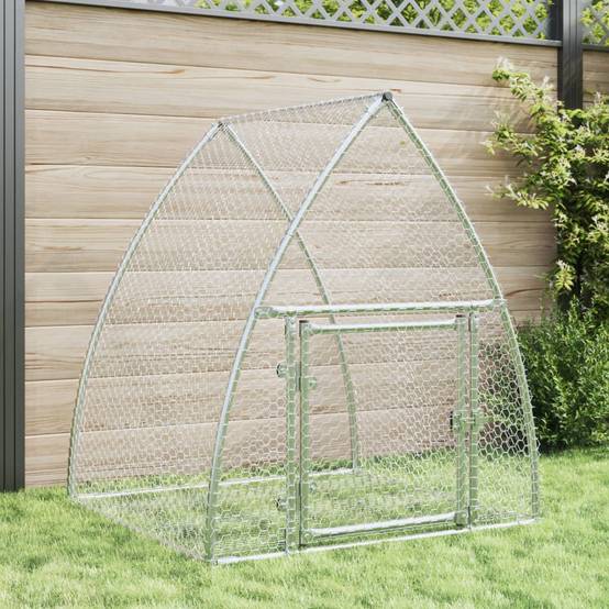 Clapier extérieur pour lapins en acier galvanisé parc grillagé sécurisé – ComfortXL Outdoor Living - Image 1