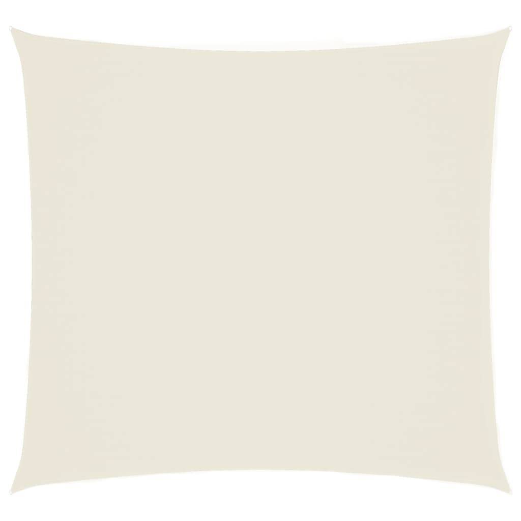 Vidaxl - Voile de parasol Tissu Oxford carré 2,5x2,5 m Crème vidaXL 135191 - Imagen 2