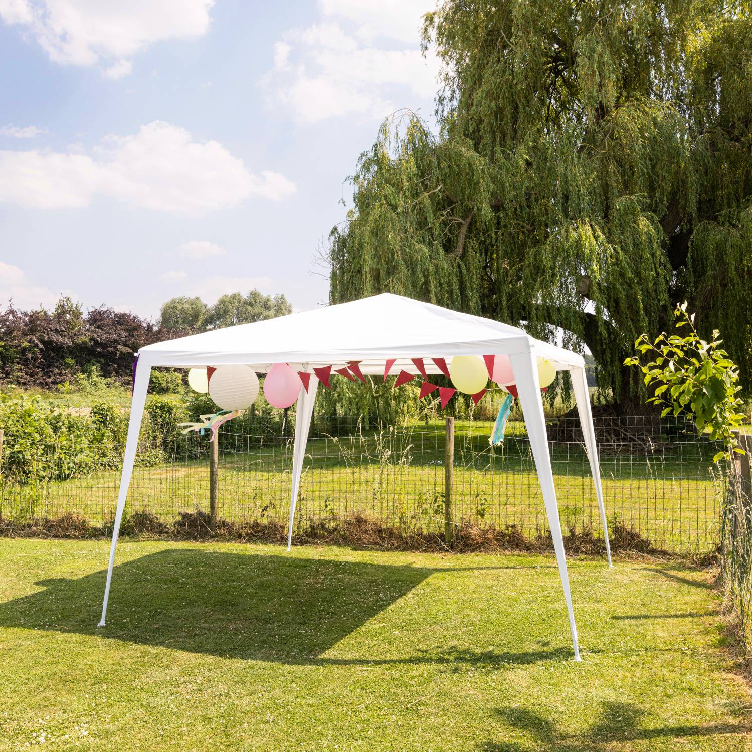 Happy Garden - Tente de réception 3 × 3m TRAMONTANE - HAPPY GARDEN - Imagen 4