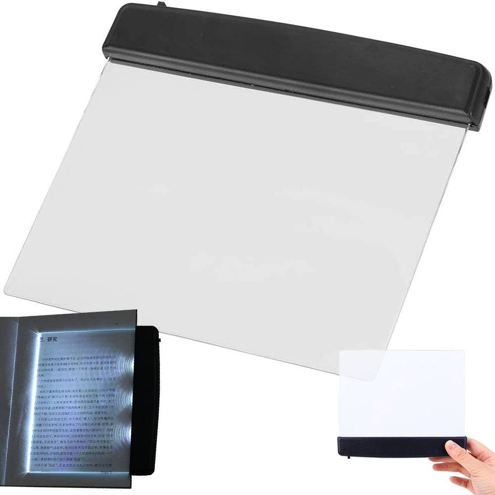 Lampe de lecture de livre de nuit rétro-éclairage panneau led page portable - Image 1