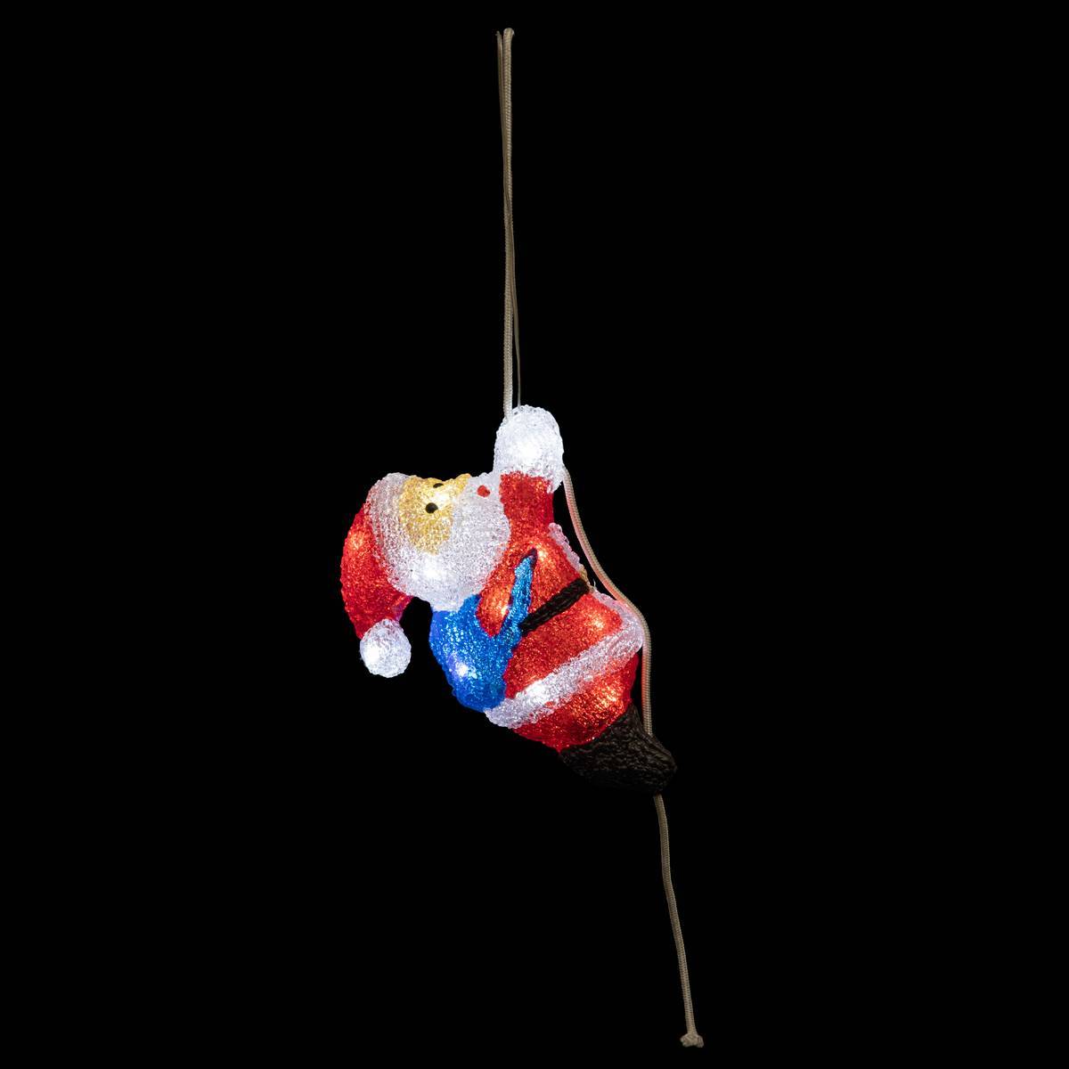 Fééric Lights & Christmas - Forme acrylique grimpeur lumineuse 20 LED H.24cm extérieur - Feeric Lights & Christmas