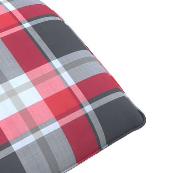 Transat de Jardin Métal Tissu Oxford Plage Extérieur Pliant Inclinable 175x54cm Rouge - ComfortXL Outdoor Living - Image 9