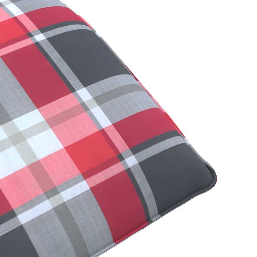 Transat de Jardin Métal Tissu Oxford Plage Extérieur Pliant Inclinable 175x54cm Rouge - ComfortXL Outdoor Living - Image 9