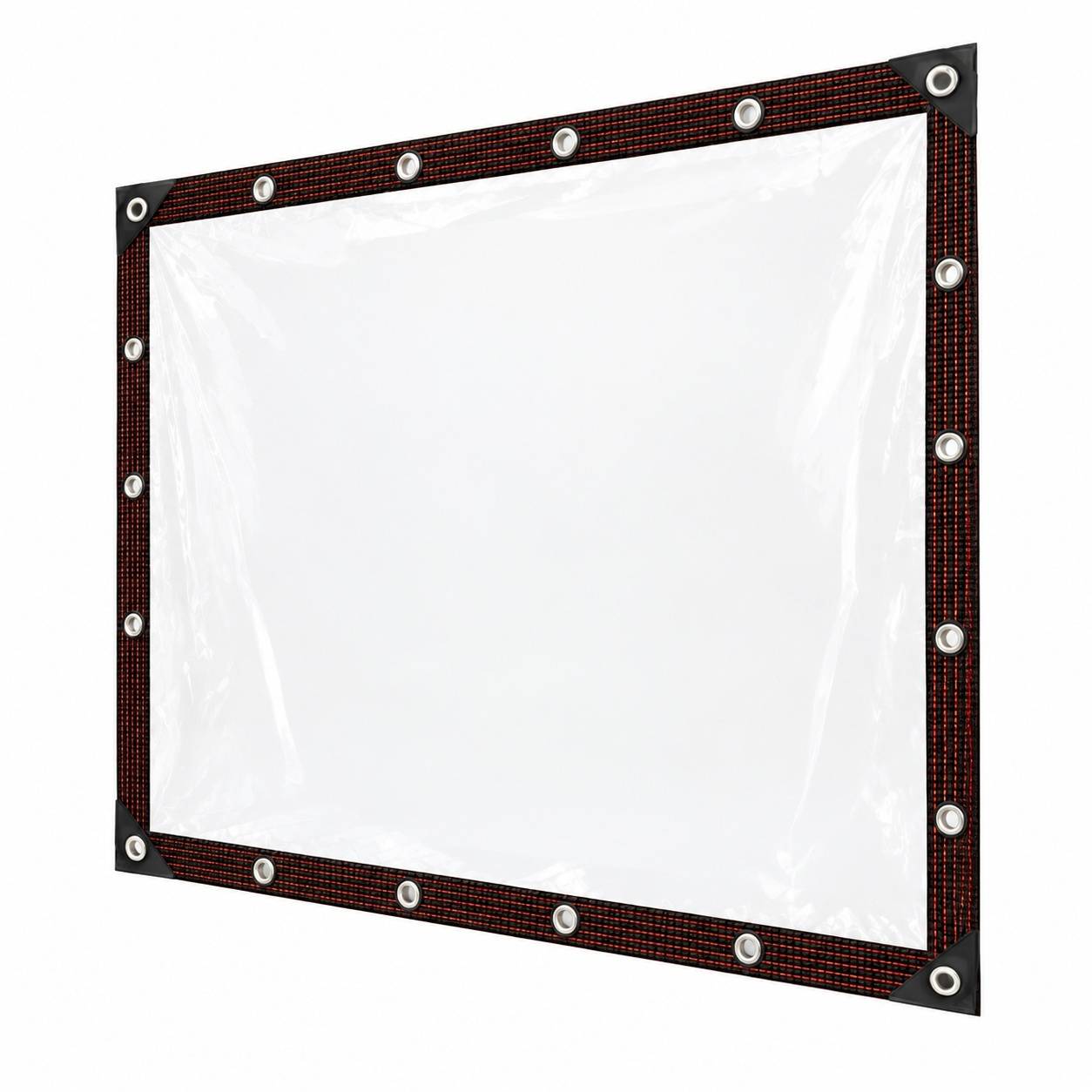 Bâche Transparente Imperméable Renforcée Œillets Protection Pluie UV - Image 1