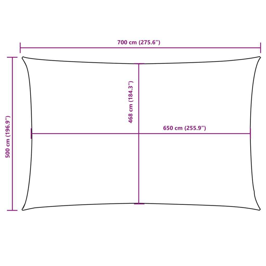 Prolenta Premium - Store banne polyuréthane jaune  5 x 7 m  - Prolenta premium p357.7 - Image 10