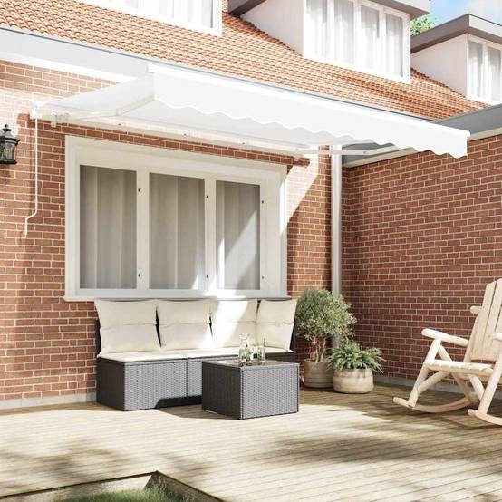 Prolenta Premium - Store banne polyester blanc - Prolenta premium p333.1 - Image 2