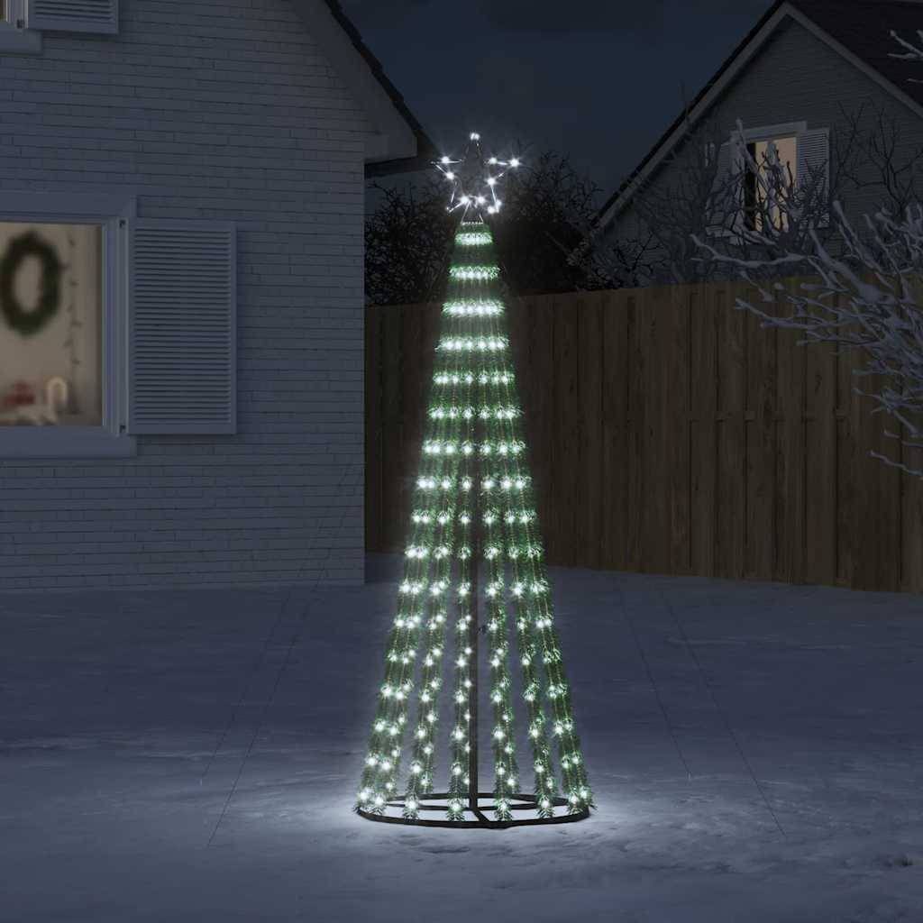 Sapin de Noël | Arbre de Noël à LED 275 LED blanc froid 180 cm Maison Chic - Image 2