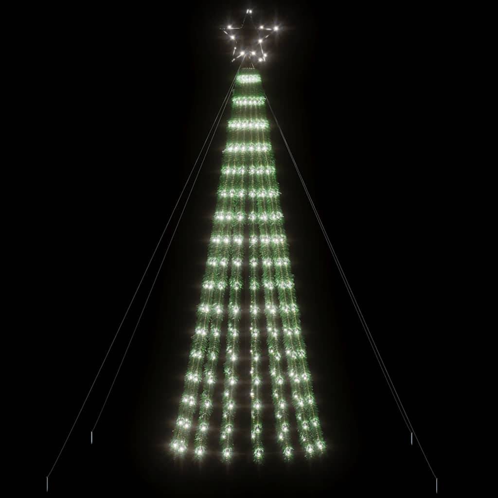 Sapin de Noël | Arbre de Noël à LED 275 LED blanc froid 180 cm Maison Chic - Image 3
