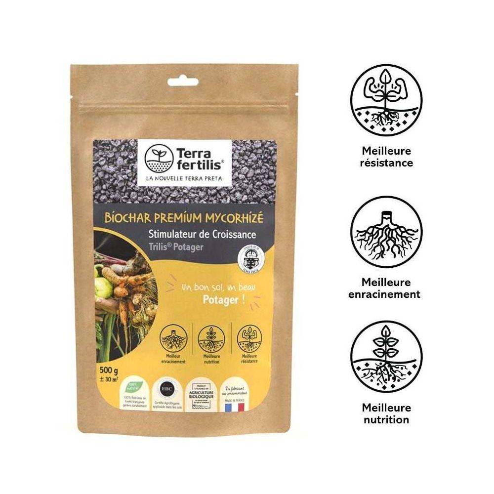 Terra Fertilis - Fertilisant potager à base de mycorhizes 500 gr Terra Fertilis - Image 3