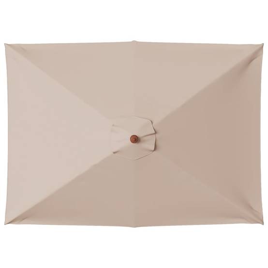 PANGIVO - Parasol extérieur avec mât en bambou, taupe, 150 x 200 x 235 cm - PANGIVO - Image 4