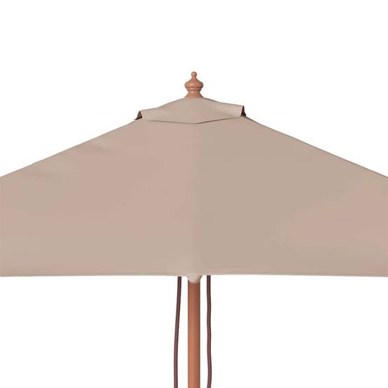 PANGIVO - Parasol extérieur avec mât en bambou, taupe, 150 x 200 x 235 cm - PANGIVO - Image 7