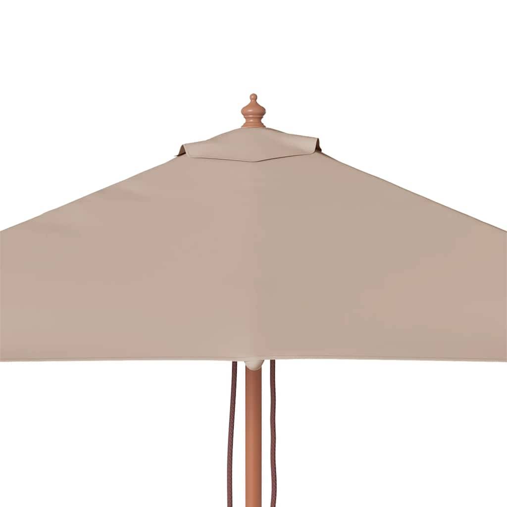 PANGIVO - Parasol extérieur avec mât en bambou, taupe, 150 x 200 x 235 cm - PANGIVO - Image 7